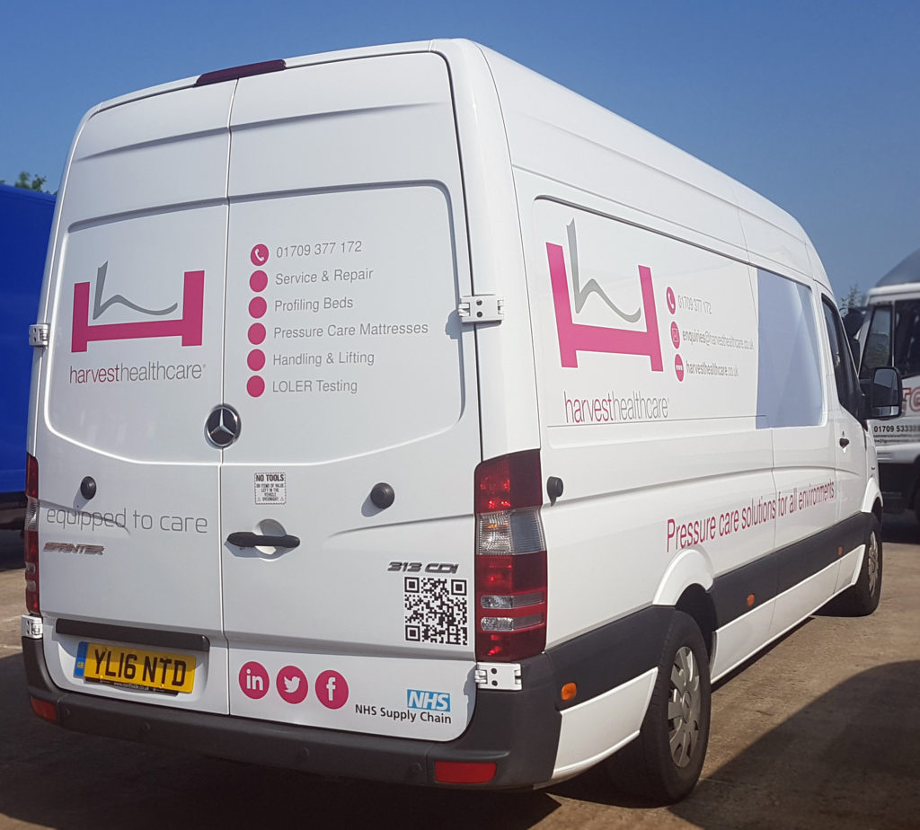 Our New Fleet of Vans › Harvest Healthcare