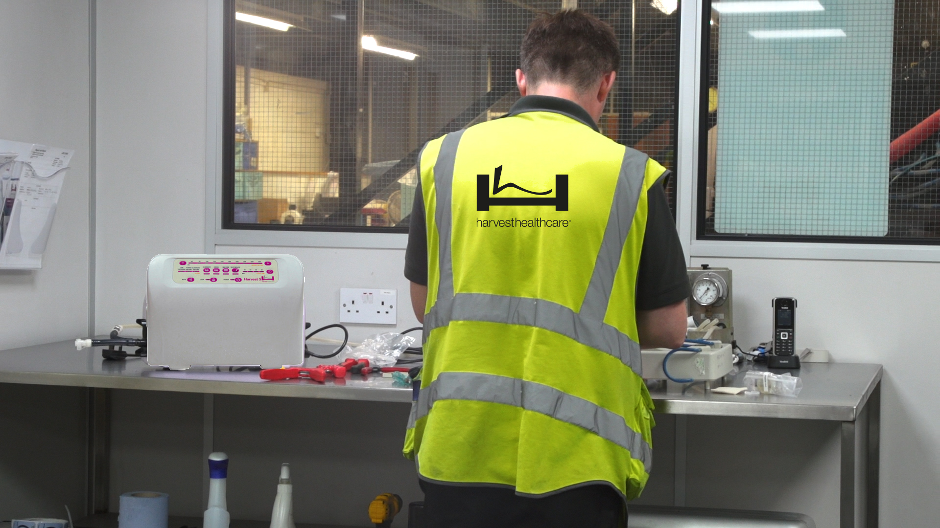 Fully ContactFree Mattress Decontamination Harvest Healthcare